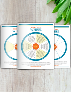 Self Care Wheel, Create-Your-Own Self Care Wheel, Self Care Wheel Assessment