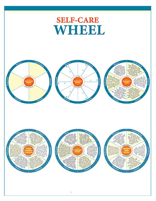 Self Care Wheel - 6 Images Bundle - Olga Phoenix