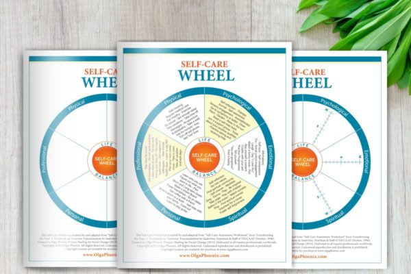 Self Care Wheel World S 1 Self Care Tool Olga Phoenix