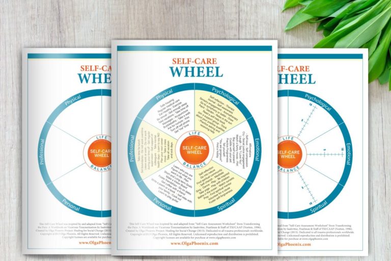 Self-Care Wheel: World's #1 Self Care Tool! - Olga Phoenix