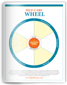 Self-Care Wheel: World's #1 Self Care Tool! - Olga Phoenix