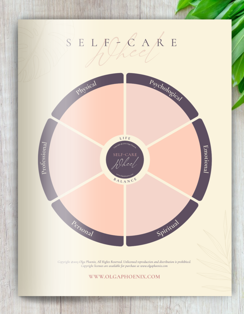 6 Classic Self Care 3 New Self Care 3 Resilience Wheels 12 Images