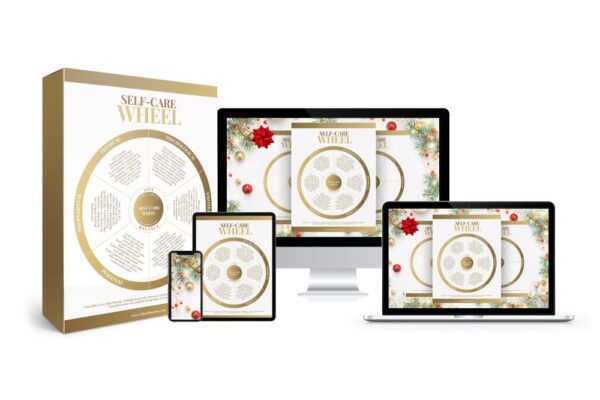 Gold Standard Self Care Wheel – 3 Images Bundle